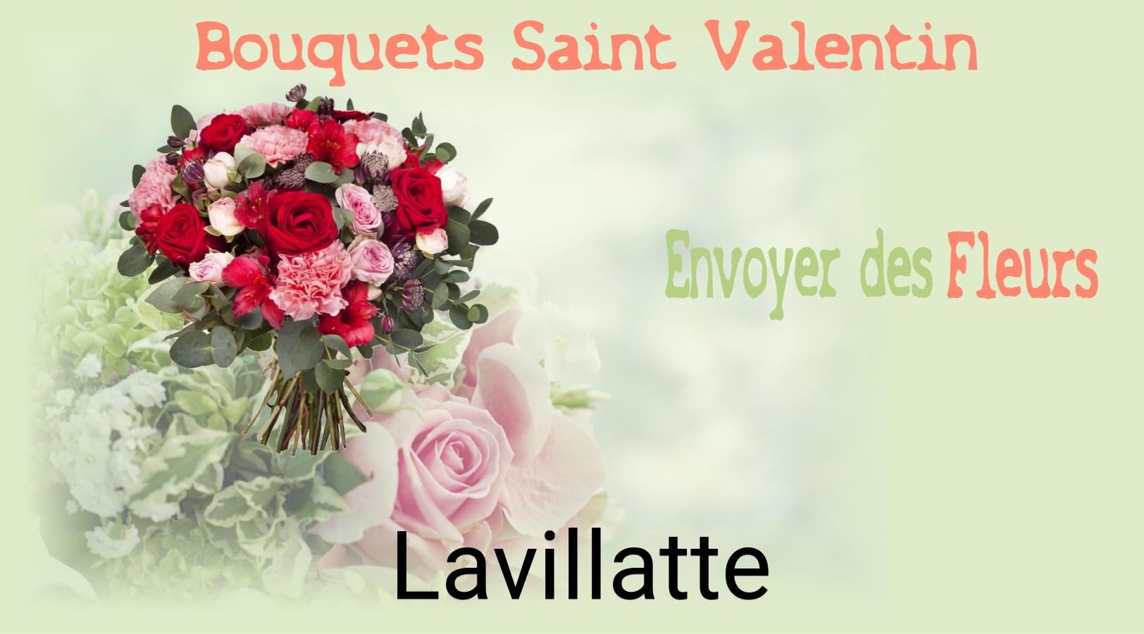 Roses de Saint-Valentin livrées à Lavillatte